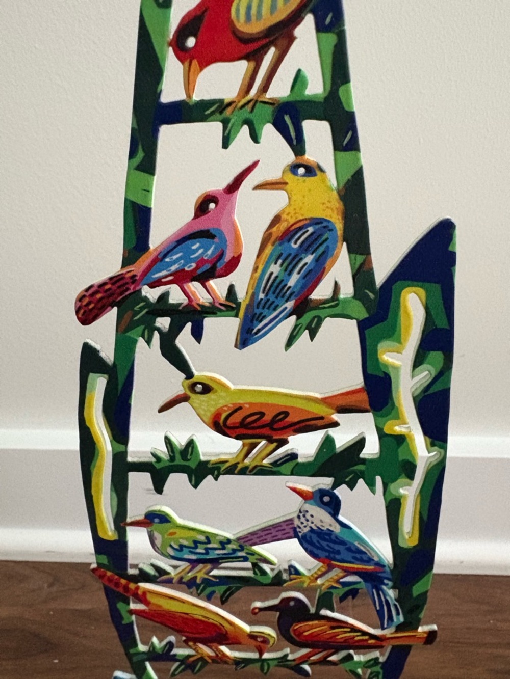 David Gerstein (b. 1944) Metal Birds Cypress Tree Pop Art - Picture 3 of 11